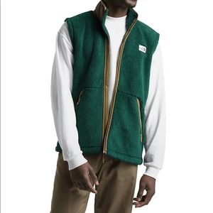 Mens Green North Face Vest 